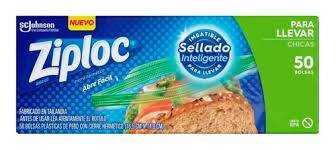Ziploc Bolsa Llevar Chica X50