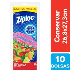Ziploc Bolsa Conserv Grand X10