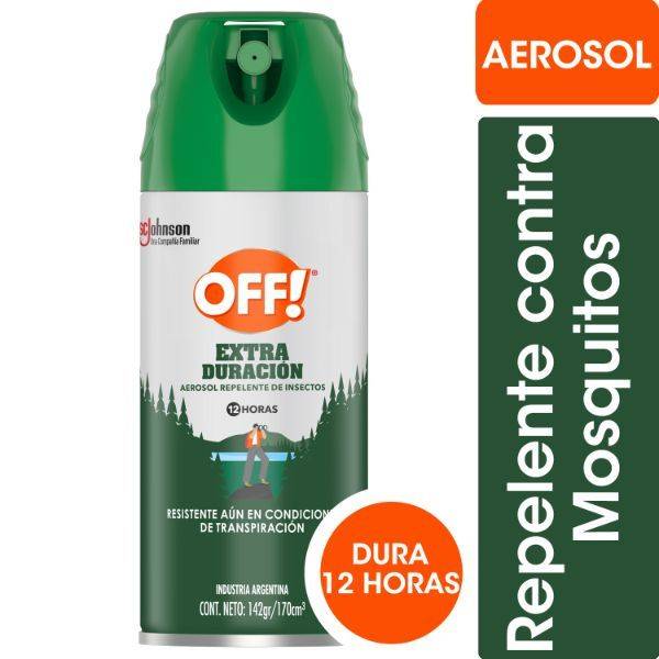 Off Aerosol Extra Duracion 170 Ml Verde