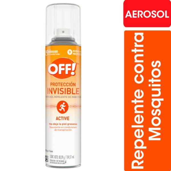Off Aerosol Invisible  Active 104 Ml