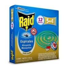 Raid Espiral Estuche Verde X12