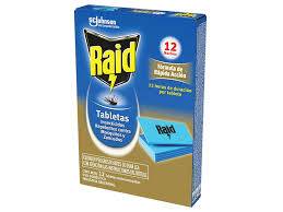Raid Tabletas Repuesto X12