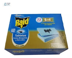 Raid Tabletas Repuesto X 72  