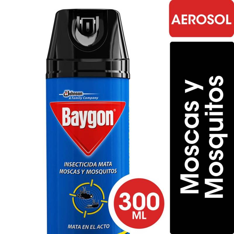 Baygon Moscas Y Mosqui 300Ml