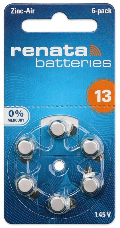 Audifono Za13 Blister X 6 Renata