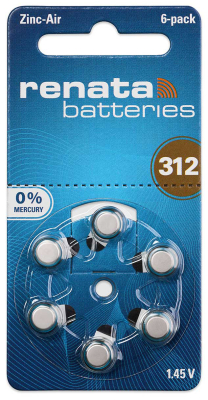 Pilas Ren Za312 Marronxblister