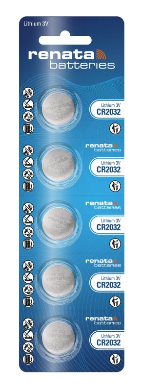Litio Cr2032 Blister X 5 Renata
