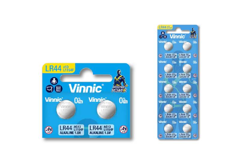 Pilas Vinic Lr44 1.5V Blistx10