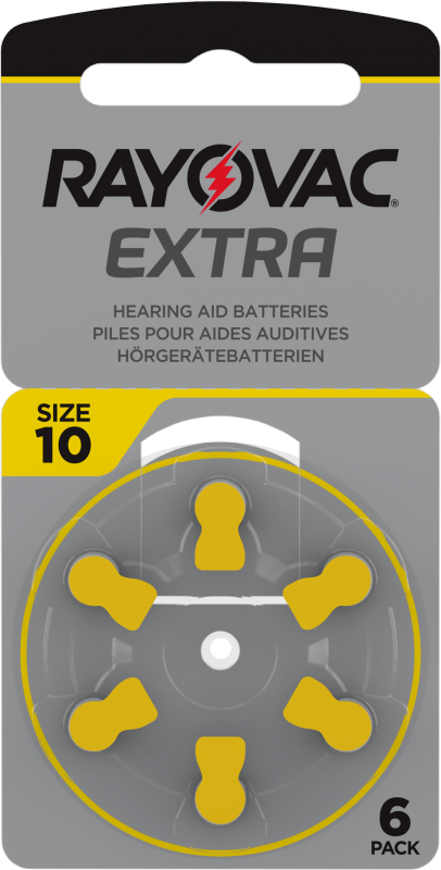 Audifono 10 Blister X 6 Rayovac