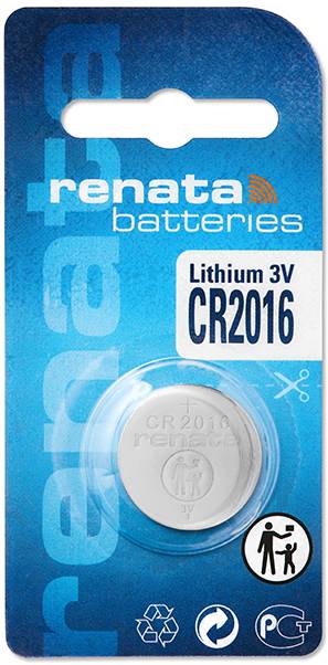 Litio Cr2016 Blister X 1 Renata