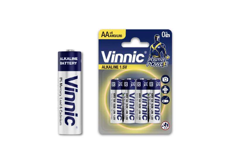 Pilas Vinnic Aalr06 Blister X4