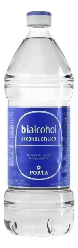 Alcohol Puro Etilico 96º X 1000 Ml Bialcohol Medicinal
