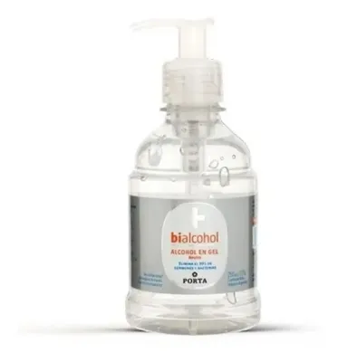Bialcohol Gel Neutro Con Valvula X 250 Ml
