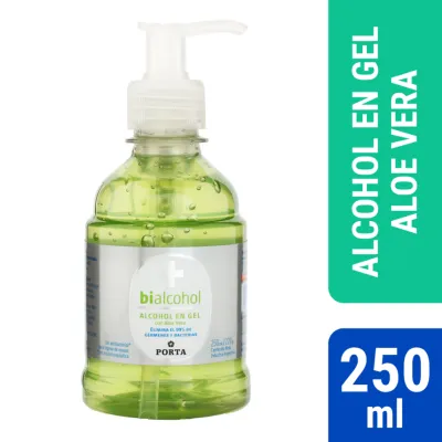 Bialcohol Gel Aloe Vera X 250 Ml
