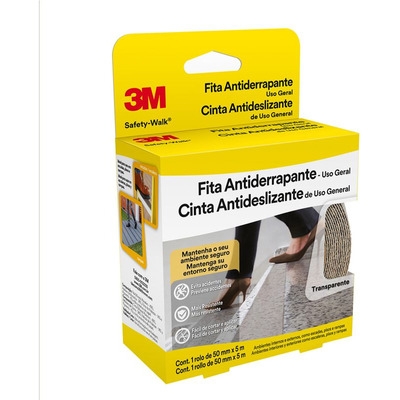 Antideslizante Safety Walk Transparente 5 Cm X5 Mt