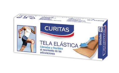 Curita Tela X 8 Unidades