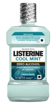 Listerine Cool Mint Frescura Intensa X 250 Ml