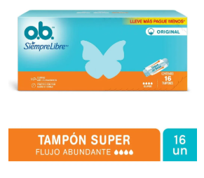 Ob Tampones Super X 16