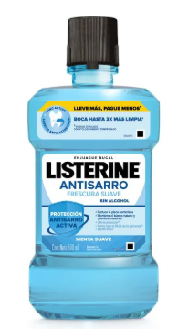 Listerine Antis Frescura Suave X 500 Ml