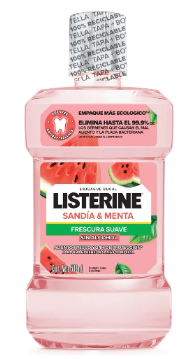 Listerine Sandía Frescura Suave X 500 Ml