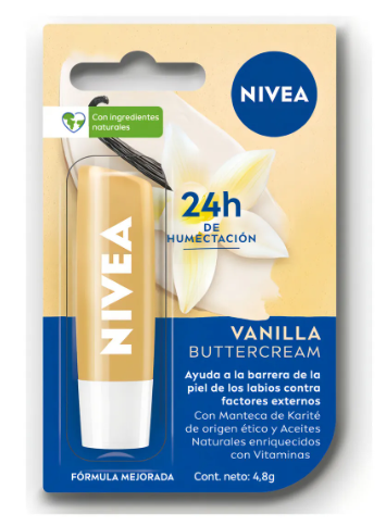 Nivea Labial Vainilla Shine 4,8Gr