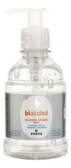 Bialcohol Gel Neutro Con Valvula X 500 Ml