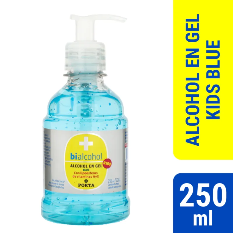 Alcohol Gel Kids Blue X250Ml
