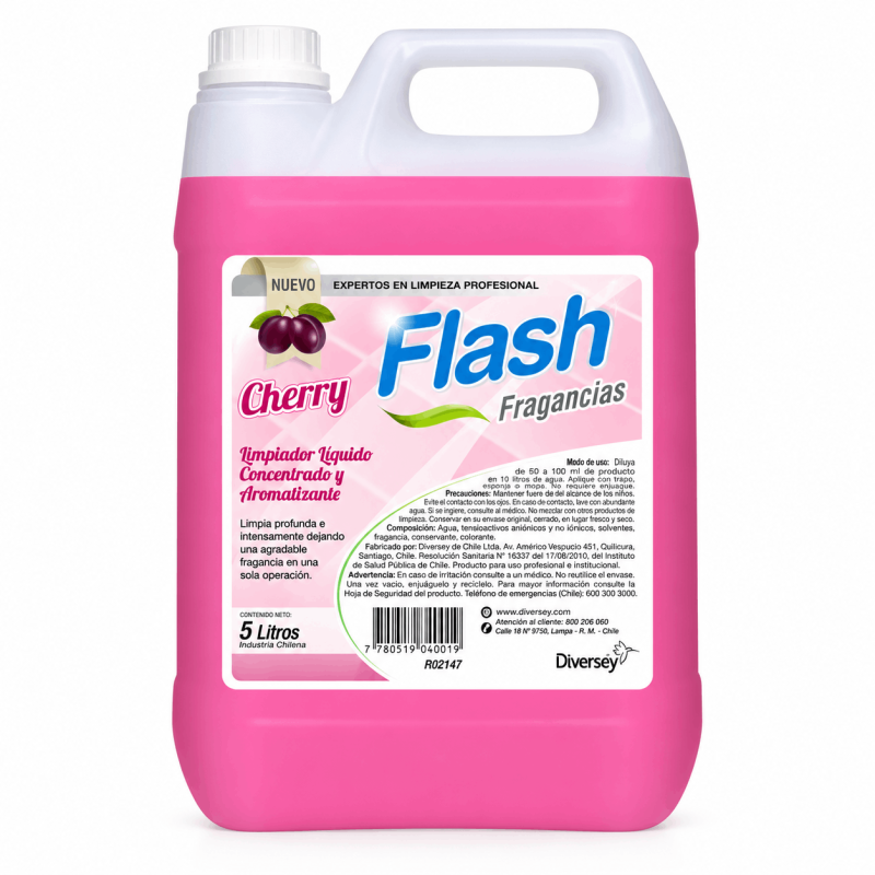 Flash Fragancias Cherry X 5 Lt