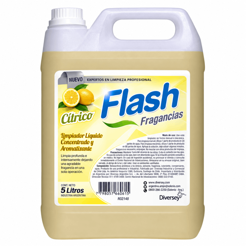 Flash Limp Des Citrico X 5L