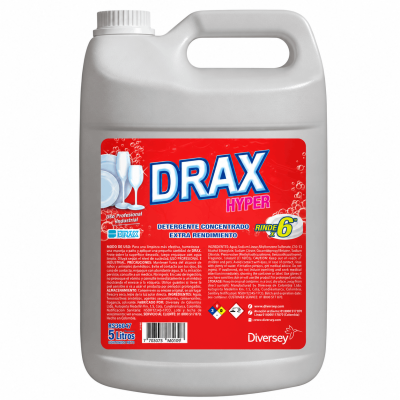 Drax Hyper Deterg Vajilla X5L