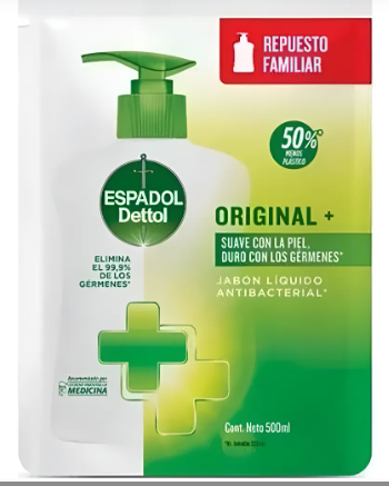 Espadol Jabón Liquido Doypack  Original 500Ml