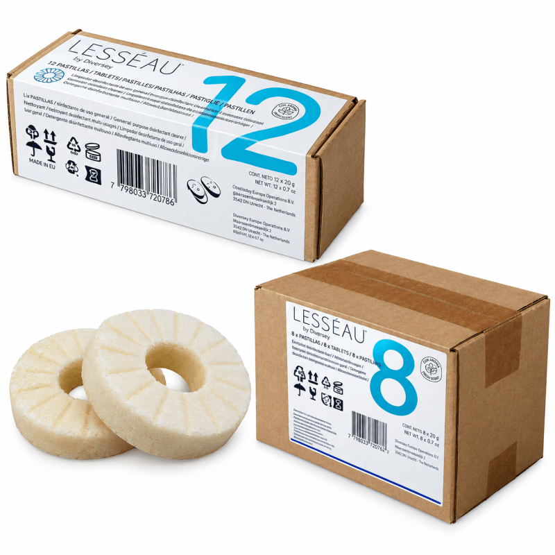 Lesseau Foamy 8 Pack X 12 Pastillas