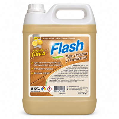 Flash Pisos Flotantes Y Plastificados X 5 Lt