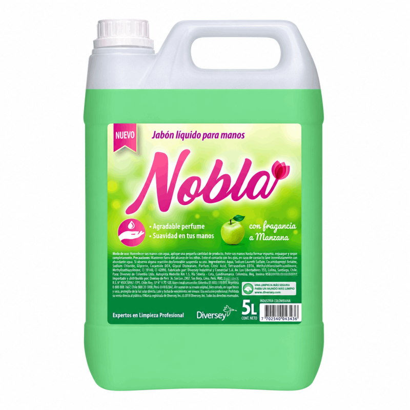 Nobla Manzana Verd Shampoo X5L