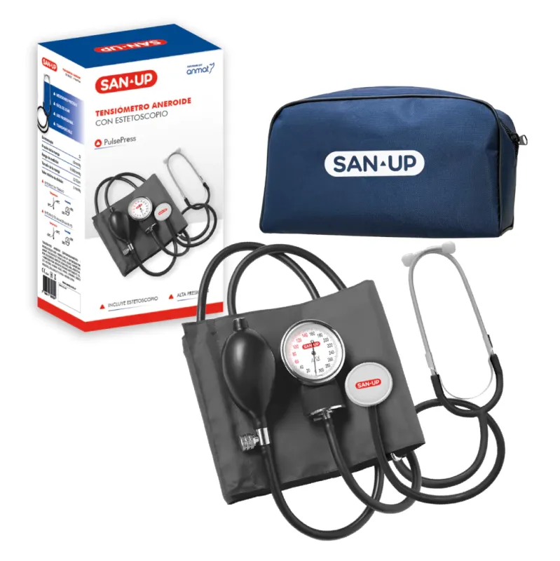 Tensiometro Aneroide C/Estetoscopio Pulsera