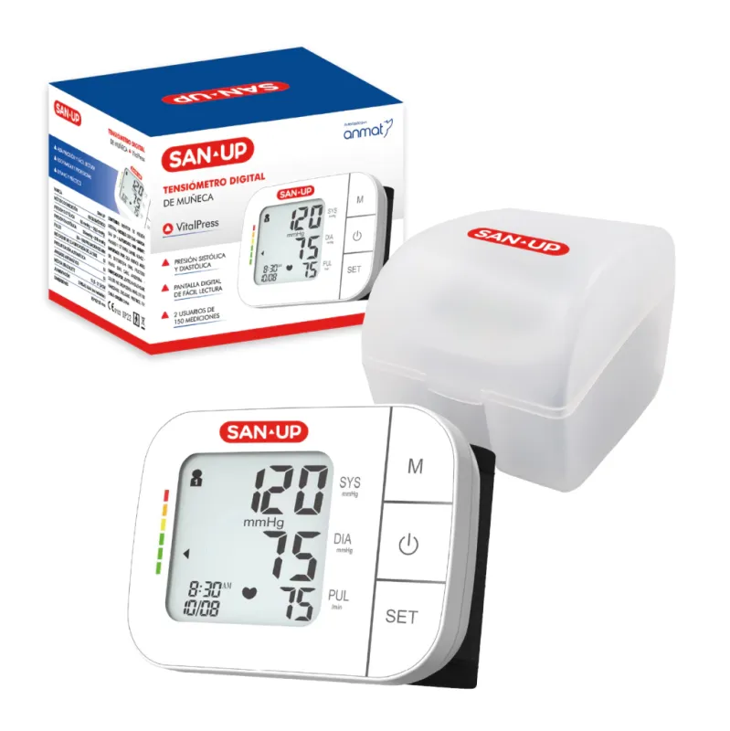 Tensiometro Digital De Muñeca Vital Press