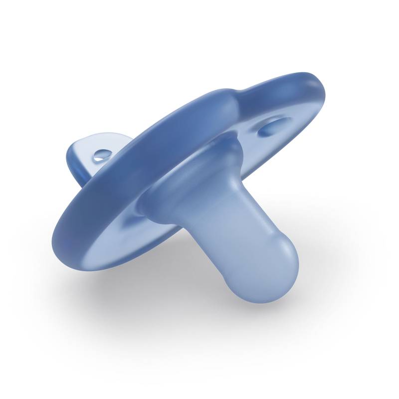 Scf 099/21 Chupete Soothie Liso 0-6M Azul X2