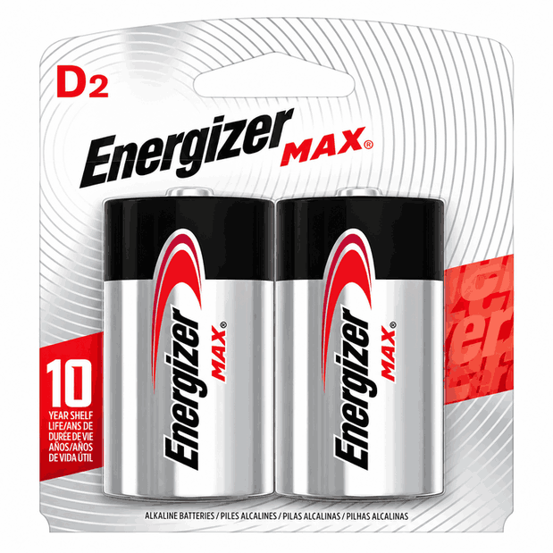 Energizer Max D X 2 E95Bp2