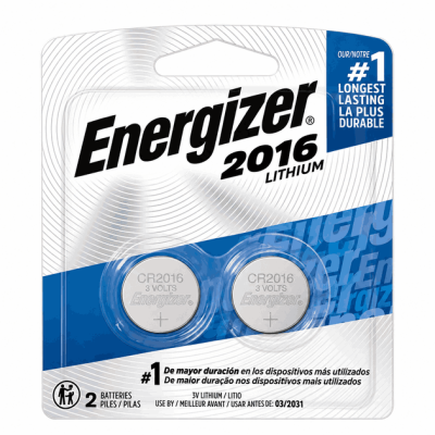 Energizer Pila Cr2016 X 2
