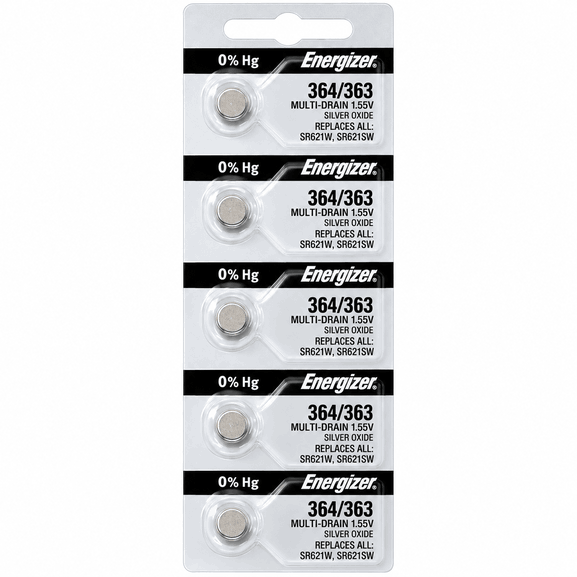 Energizer Pila 364/363 Tira X 5