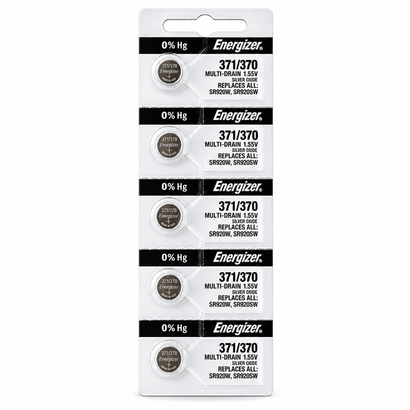 Energizer Pila 371/370 Tira X 5