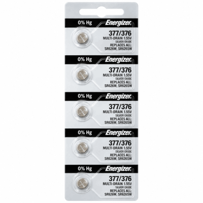 Energizer Pila 377/376 Tira X 5