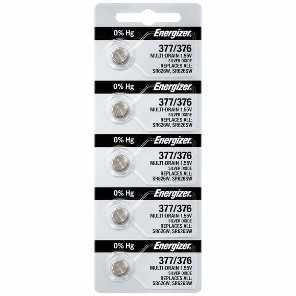 Energizer Pila 377/376 Tira X 5