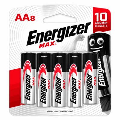 Energizer Max Aa X 8 E91Bp8
