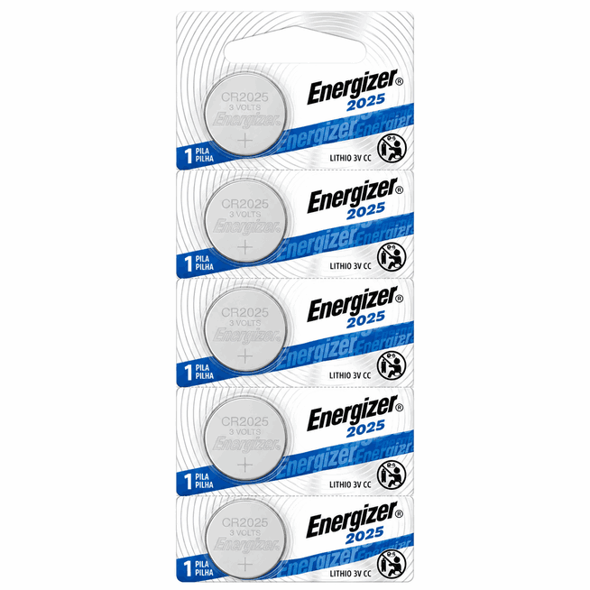 Energizer Pila Cr2025 Tira X 5