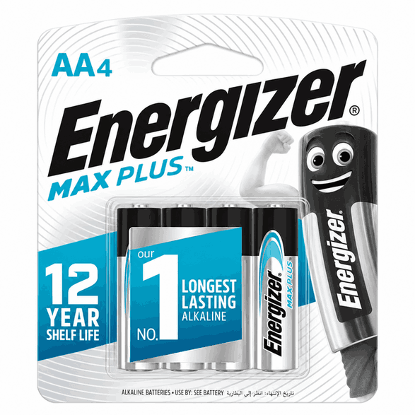 Energizer Maxplus Aa X 4 Ep91Bp4Idspa
