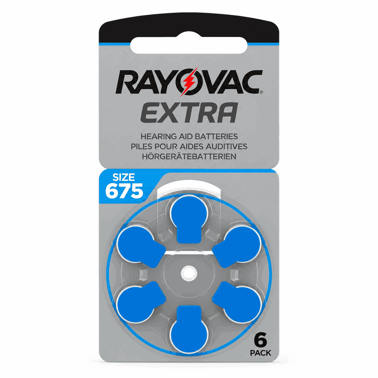 Rayovac Extra Pila 675 X 6