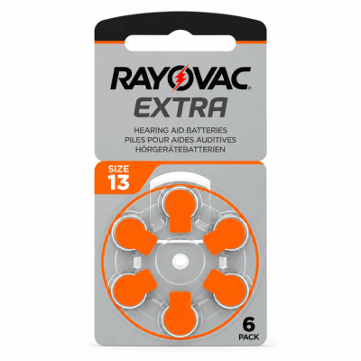 Rayovac Extra Pila 13 X 6