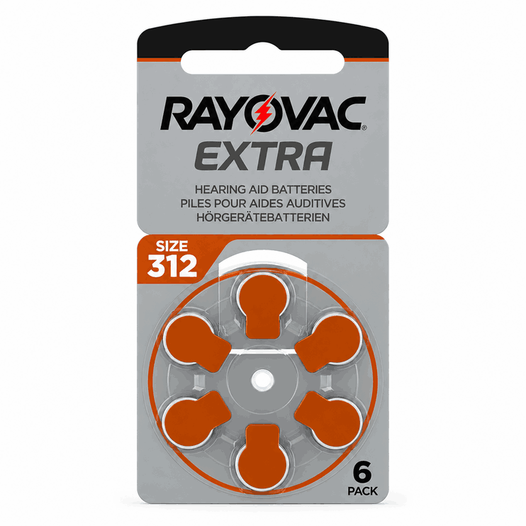 Rayovac Extra Pila 312 X 6