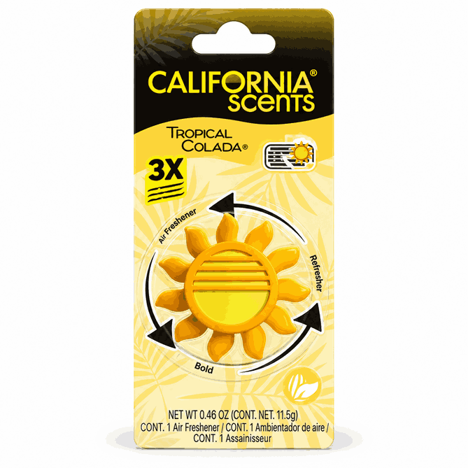 Aromatizante California Scents Sun Tropical Colada